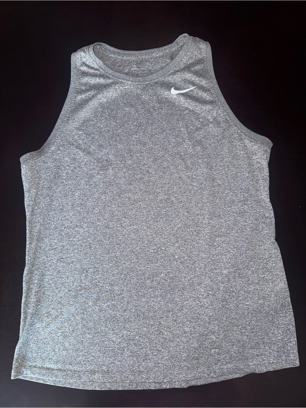 Nike Heather Gray Performance Tank (M)